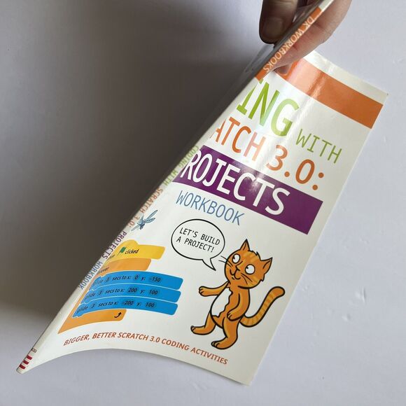 DK Workbooks Computer Coding with Scratch 3.0 Projects Workbook Paperback - Picture 6 of 6